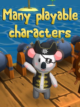 Furry Pirates - Arcade Animals游戲截圖3