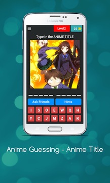 Anime Guessing - Anime Title游戏截图3