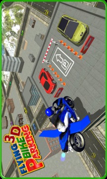 Flying Bike RoofTop Parking 3D游戲截圖3