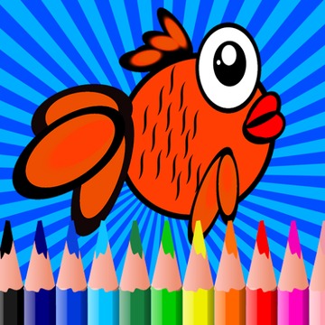 Nemo鱼着色书孩子游戏截图3