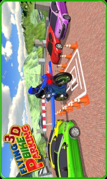 Flying Bike RoofTop Parking 3D游戲截圖5