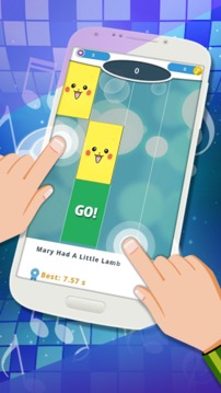 Piano Tiles : Tap Pikachu Go游戲截圖1
