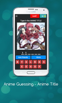 Anime Guessing - Anime Title游戲截圖1