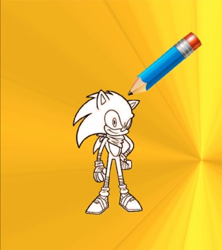 How To Draw Sonic游戲截圖2