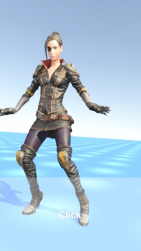 Dancing Super Girl Clicker 3D游戲截圖2