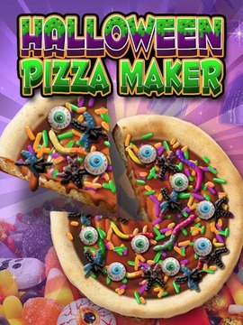 Halloween Candy Pizza Maker游戏截图5