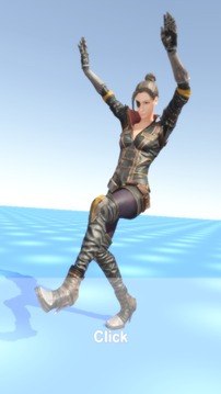 Dancing Super Girl Clicker 3D游戲截圖3