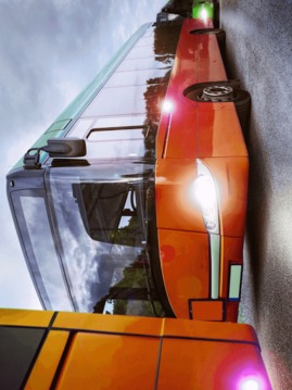 Offroad BUS Hill Driving 2017游戲截圖4