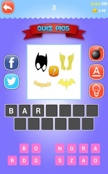 Quiz Pics Superhero游戲截圖4