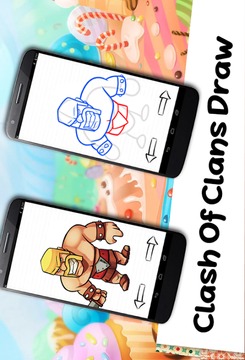How To Draw Clash Of Clans游戲截圖4