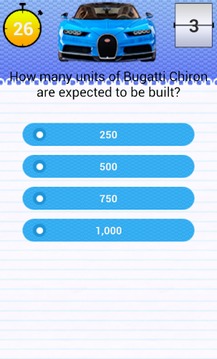 Quiz for Bugatti Chiron Fans游戲截圖4