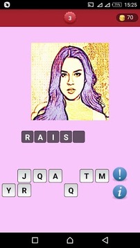 Guess Indonesian Actress HD游戲截圖3