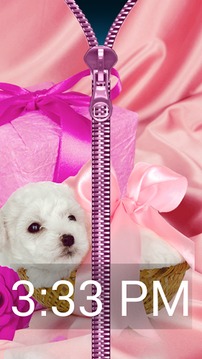 Cute Puppy Lock Screen Prank游戲截圖3