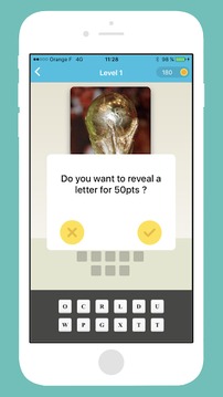 Soccer Quiz: guess it游戲截圖2