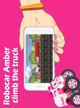 Cute Robocar Amber Game游戲截圖3