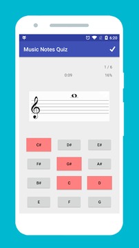 Music Notes Quiz游戲截圖3