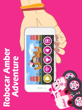 Cute Robocar Amber Game游戲截圖1