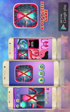 Kpop Puzzle Game 2017游戲截圖1