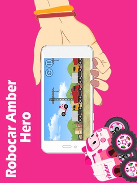Cute Robocar Amber Game游戲截圖2