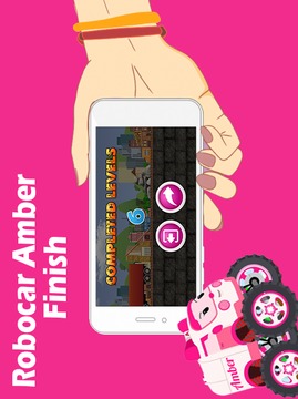 Cute Robocar Amber Game游戲截圖5