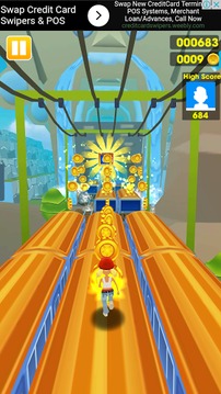 Shiva Subway Runner游戲截圖1