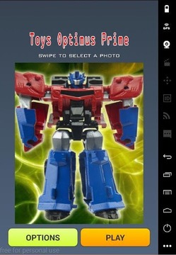 Toys Optimus Prime Games游戲截圖2