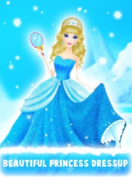 Snow Queen Makeup Salon游戲截圖3