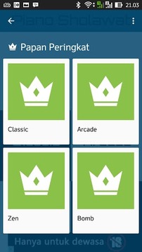 Game Piano Tiles Sholawat游戲截圖3