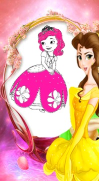Princess Coloring Girls游戲截圖3