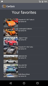 Car Quiz - recognize cars quiz游戲截圖1