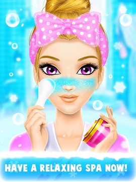 Snow Queen Makeup Salon游戲截圖1