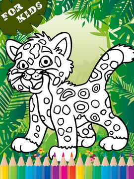 Cute Animal Coloring Book Kids游戲截圖2
