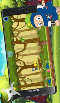 Ninja Hattori jungle adventure游戲截圖1