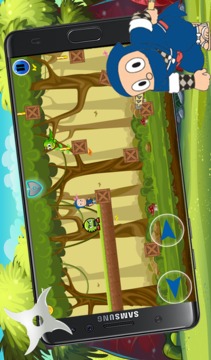 Ninja Hattori jungle adventure游戲截圖3
