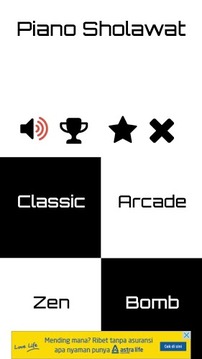 Game Piano Tiles Sholawat游戲截圖1