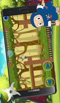 Ninja Hattori jungle adventure游戲截圖2