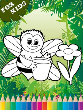 Cute Animal Coloring Book Kids游戲截圖3