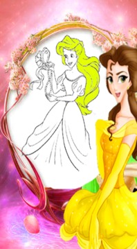 Princess Coloring Girls游戲截圖2
