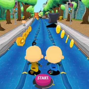 Subway Upin Run Ipin游戲截圖1