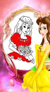Princess Coloring Girls游戲截圖1