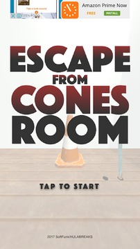 Escape from Cones Room游戲截圖1