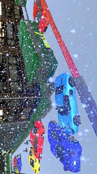 Winter pileup Snow Car Parking游戲截圖5