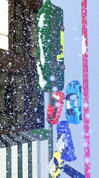 Winter pileup Snow Car Parking游戲截圖1