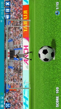 FootBall Penalty kicks游戲截圖3