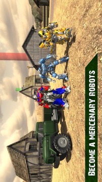 Robot Transporter Truck 3D游戲截圖4