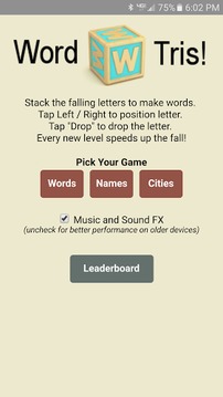WordTris!游戲截圖1