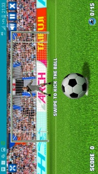FootBall Penalty kicks游戲截圖2