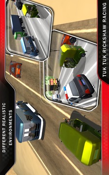 Tuk Tuk Auto Rickshaw Racing游戲截圖2