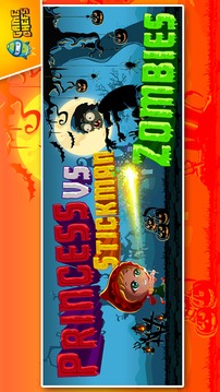 Princess vs Stickman Zom...游戲截圖1