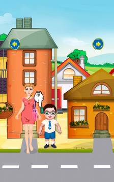 Mommy Feeding Baby School Care游戲截圖3
